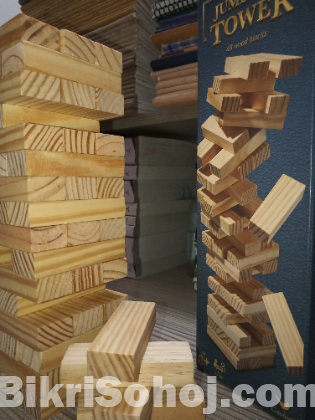 Jumbling tower(wood blocks)